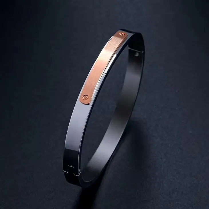 Trendy Women Bracelet 316L Stainless Steel Bangles Silver Plated Trendy Women Bracelet 316L Stainless Steel Bangles Silver Plated
